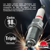 Bujia C9E Triple electrodo para motocicleta Leiruki
