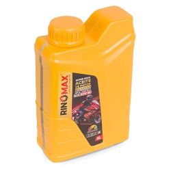 Aceite para motocicleta 4t-1L 20w50 semi sintetico API SL Jaso MA2 Rinomax 5000