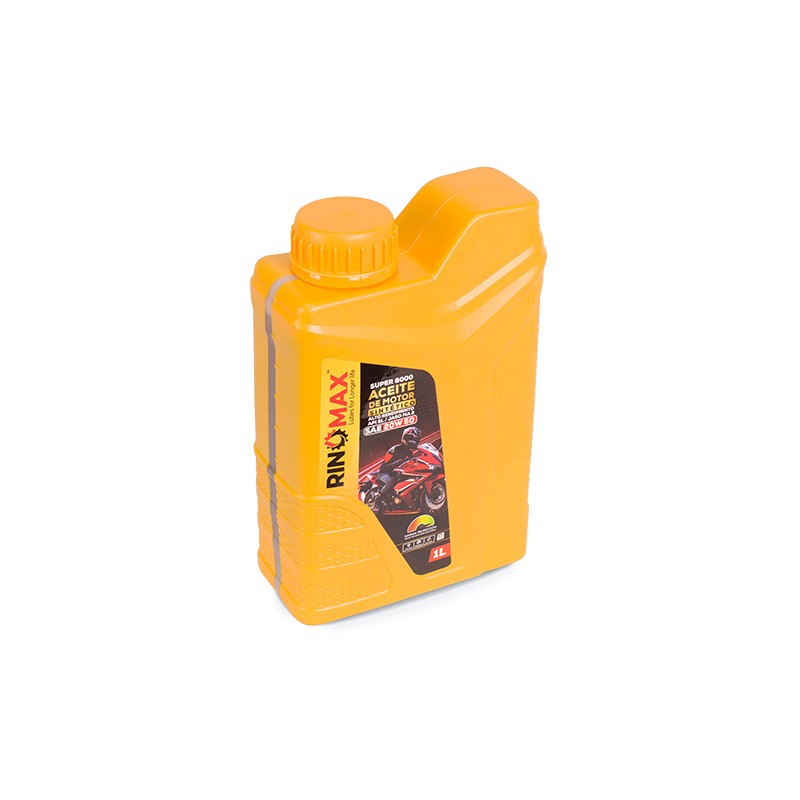Aceite para motocicleta 4t-1L 20w50 sintetico API SL Jaso MA2 Rinomax 8000