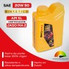 Aceite para motocicleta 4t-1L 20w50 sintetico API SL Jaso MA2 Rinomax 8000