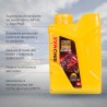 Aceite para motocicleta 4t-1L 20w50 sintetico API SL Jaso MA2 Rinomax 8000