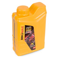Aceite para motocicleta 4t-1L 10w40 sintetico Api SL Jaso MA2 Rinomax 8000