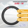 Camara para motocicleta 3.00-18 TR4 Nyco