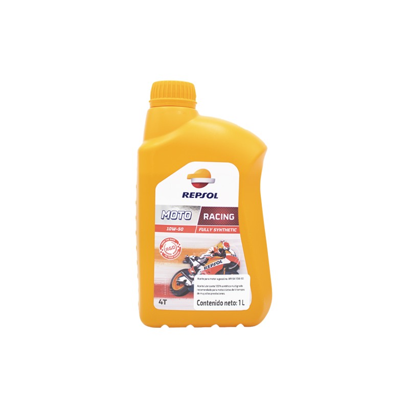 Aceite para motocicleta 4T 10w50 moto racing sintetico 1L Repsol