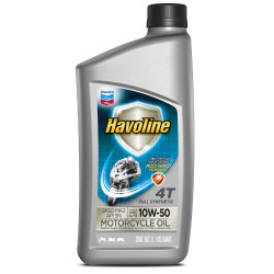 Aceite para motocicleta 4T-1L 10w50 sintetico Full Havoline