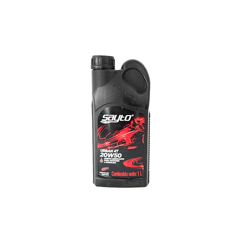 Aceite para motocicleta 4T-1L 20W50 Mineral Moto urban Sayto