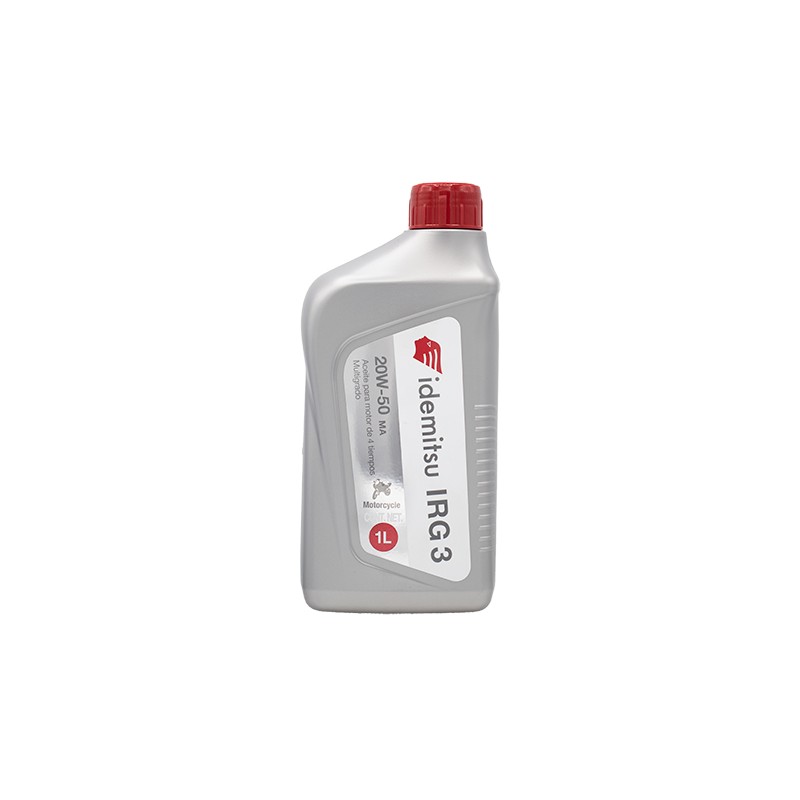 Aceite para motocicleta 4T-1L IRG3 20w50 mineral Idemitsu