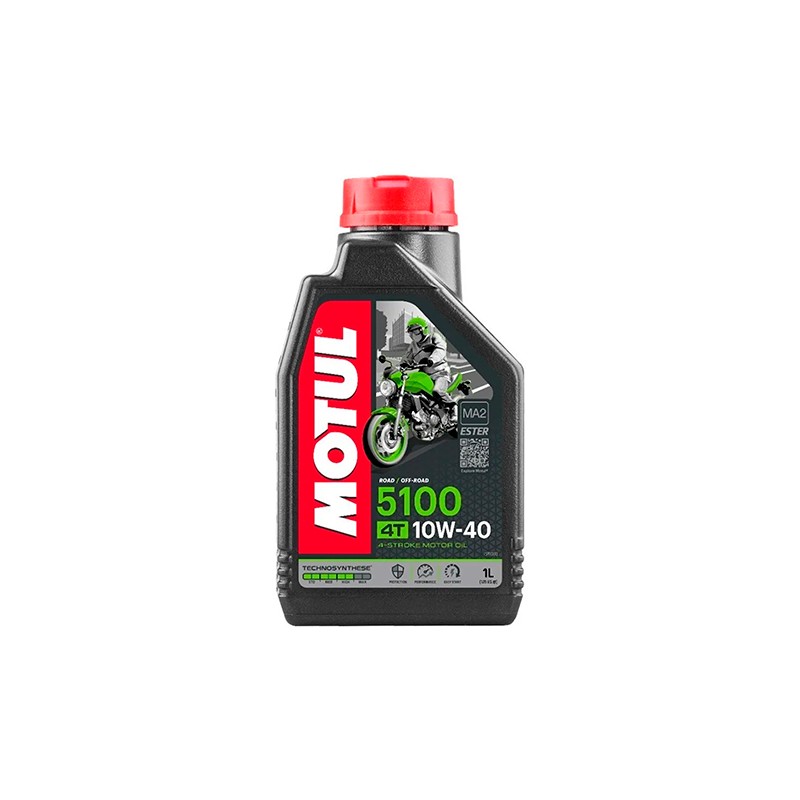Aceite para motocicleta 4T-1L 10w40 5100 semisintetico Motul