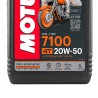 Aceite para motocicleta 4T-1L 20w50 7100 sintetico Motul
