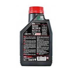 Aceite para motocicleta  4T-1L 20w50 5000 semi-sintetico Motul