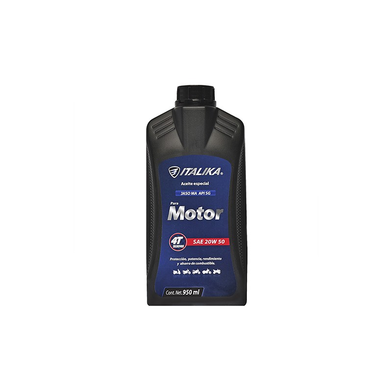Aceite para motocicleta  4T-1L 20w50 lubricante SAE API SG Italika