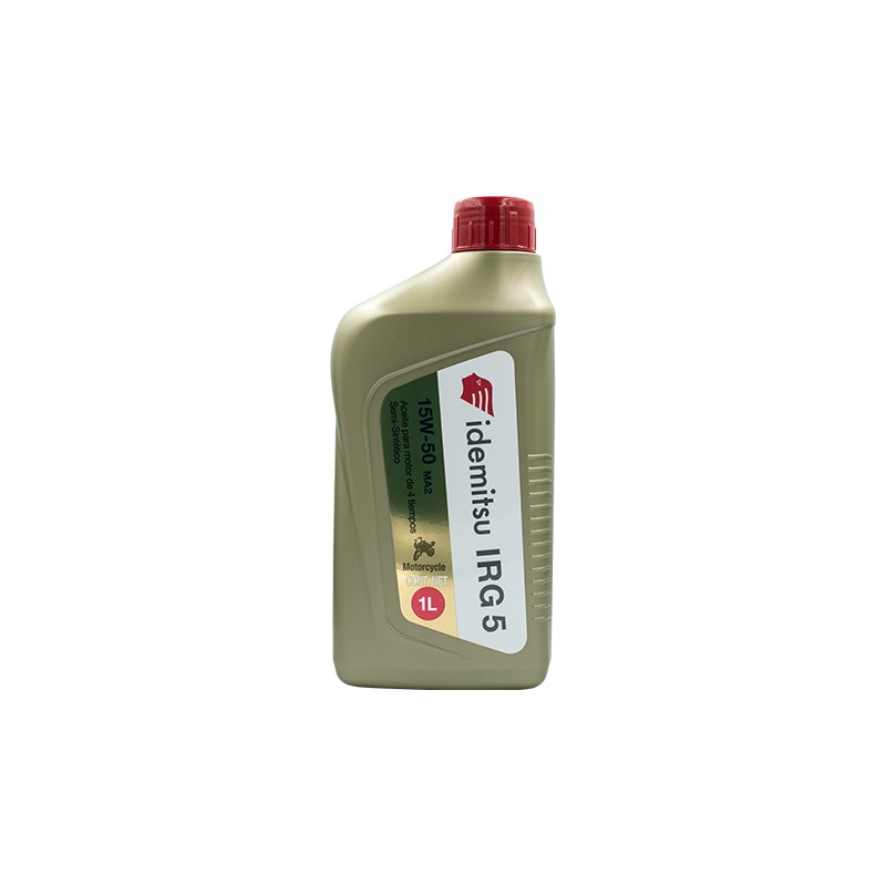 Aceite para motocicleta 4t-1L IRG5 semisintetico 15W50 Idemitsu