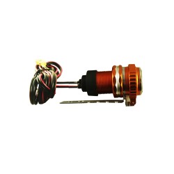 Cargador universal para motocicleta USB dorado Alessia